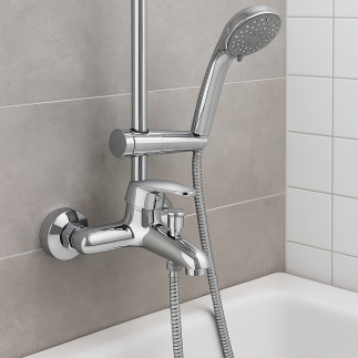 Comprar grifo monomando de bañera cromado Mentha FO33004