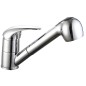 Miscelatore da cucina estraibile cromato serie Llantia
