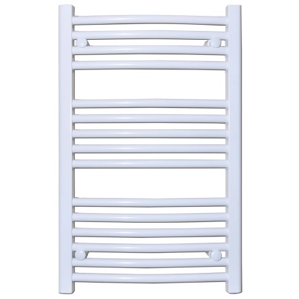 Scaldasalviette idraulico Idrogas Eco CE05400, finitura bianca, vaso