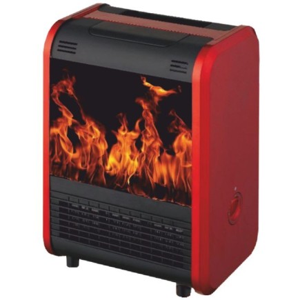 Cheminée électrique MERCALOR MT01521 d'une puissance de 1 000/2 000 W, di