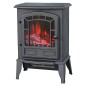 Chimenea eléctrica portátil MERCALOR STYLE con potencias 1.000/2.000 W