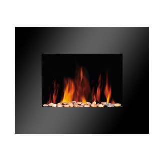 Camino elettrico da parete MERCALOR MT01522 da 1.800 W, effetti decorativi