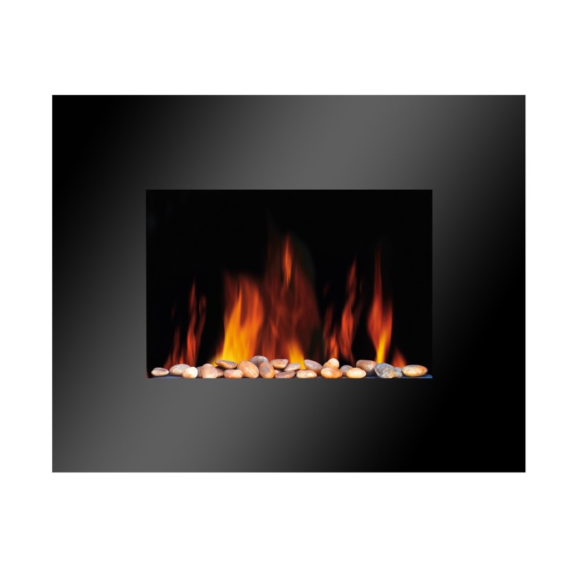 Lareira elétrica de parede MERCALOR MT01522 – 1.800 W