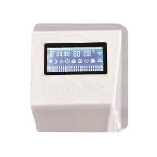 Emissor térmico ESCOLECTRIC ERP de 1.800 W com controle digital de baixo consumo.