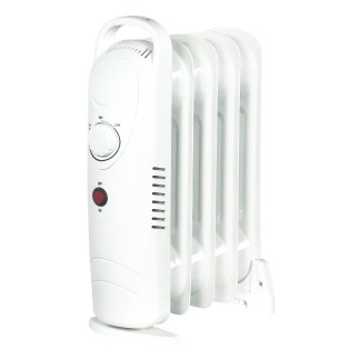 Radiatore elettrico a olio MERCALOR a 5 elementi da 500 W con 2 velocità