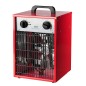 Aquecedor de ar portátil e robusto MERCALOR MC50 / MT13965 de 5.000 W, com