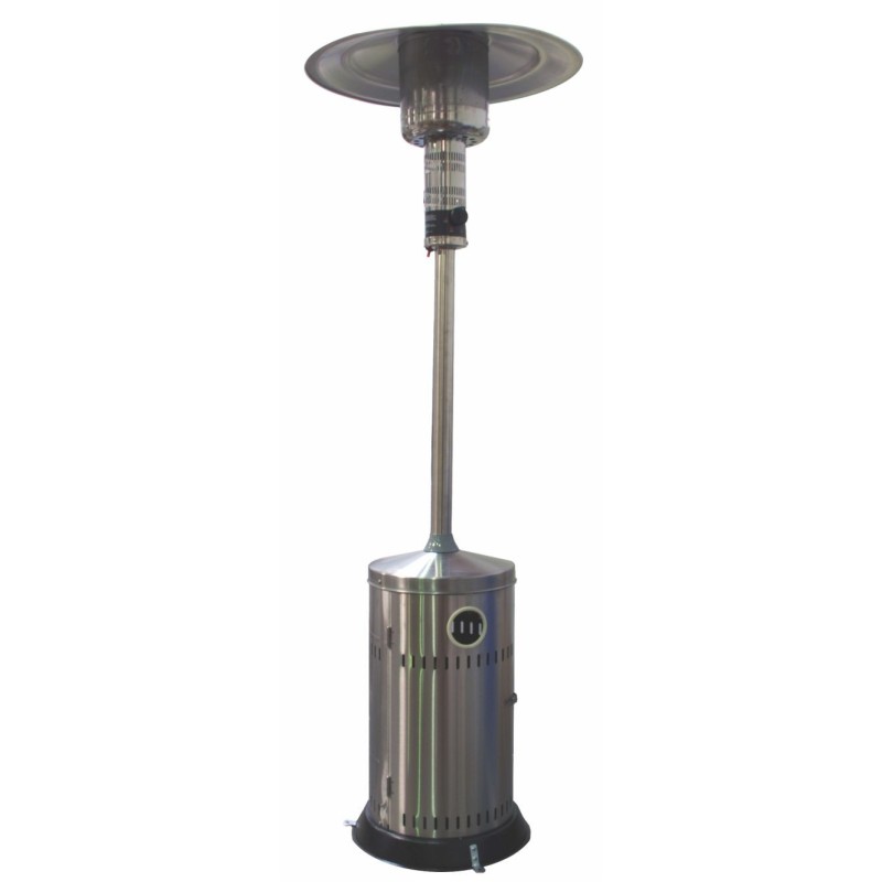 Riscaldatore a gas per esterni MERCALOR MT01555 (acciaio inossidabile, 13 kW) Riscaldatore a gas per esterni MERCALOR MT01555 (acciaio inossidabile, 13 kW)