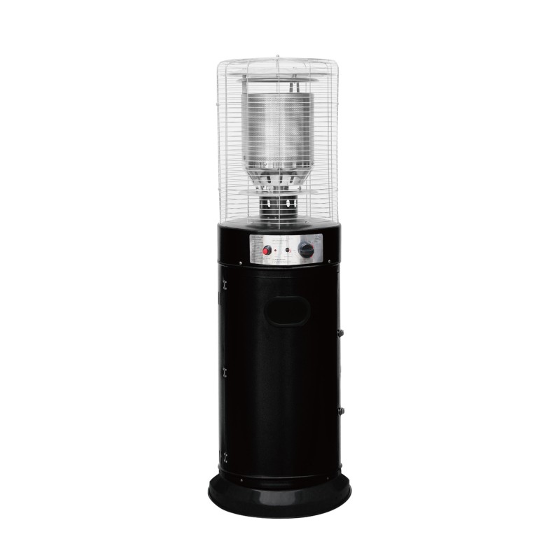Stufa a gas butano da esterno MERCALOR “Mini Totem” – 11 kW, acciaio inox con ruote Stufa a gas butano da esterno MERCALOR “Mini Totem” – 11 kW, acciaio inox con ruote