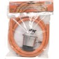 Kit regolatore butano MERCATOOLS – tubo da 0,70 m + 2 fascette (MT03019) Kit regolatore butano MERCATOOLS – tubo da 0,70 m + 2 fascette (MT03019)