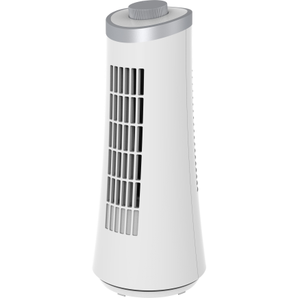 Ventilador de mesa MERCAFAN TORRE MINI 31 cm 15 W oscilante 70°, 2 V
