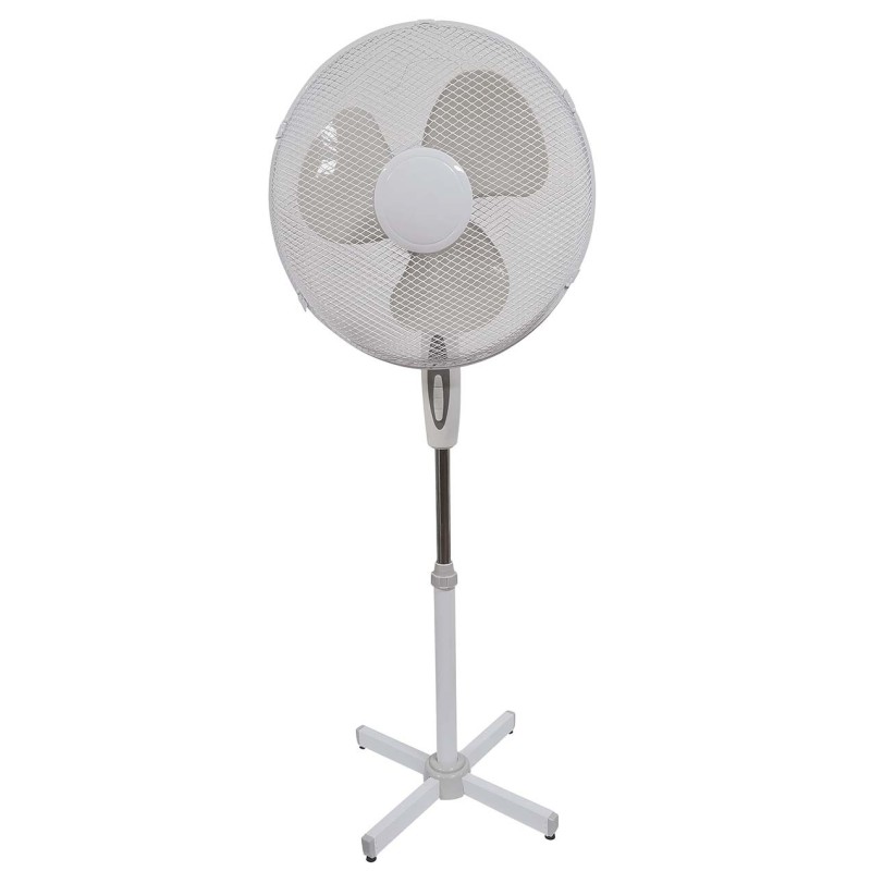 Ventilador de pedestal oscilante MERCAFAN MT01443 Ø 40 cm — 40 W, base cruzada