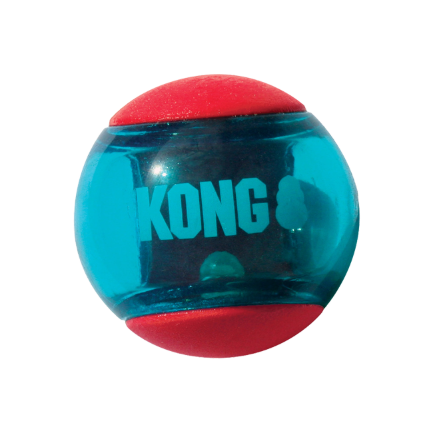 KONG Squeezz Action Dog Ball Ø 6 cm confezione da 3 unità