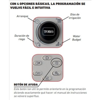 Achetez le programmateur d'arrosage intérieur Toro Tempus 8 stations 220 V + module Wi-Fi
