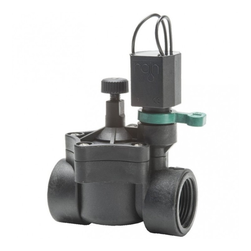 Électrovanne Rain RN 150 9V 3/4” avec régulateur de débit