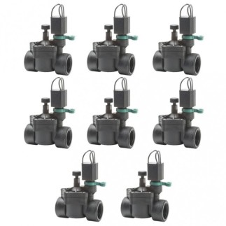Acquista l'elettrovalvola Rain RN 150 24V 3/4" con regolatore di flusso (confezione da 8)