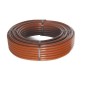 Tuyau de 16 mm avec goutteurs tous les 33 cm. 100 mètres. Marron