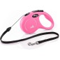 Guia extensível Flexi New Classic S - Rosa - 5m Guia extensível Flexi New Classic S - Rosa - 5m