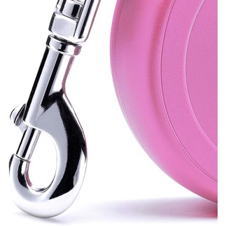 Compre Flexi New Classic Coleira Extensível S - Rosa - 5m
