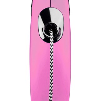 Compre Flexi New Classic Coleira Extensível S - Rosa - 5m