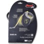 Laisse professionnelle extensible Flexi Giant L - Gris et jaune - 10 m Laisse professionnelle extensible Flexi Giant L - Gris et jaune - 10 m