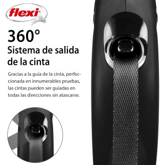Achetez la sangle extensible Flexi New Classic XS - Noir