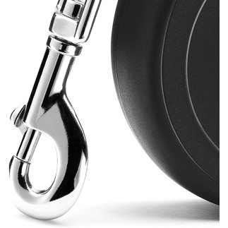 Compre Flexi New Classic Coleira Extensível S - Preta