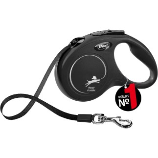 Acquista Flexi New Classic Guinzaglio estensibile S - Nero