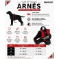 Harnais tactique personnalisé PRIMFORT pour chiens moyens, réglable, rouge, taille M (11-20 kg) avec le nom de votre chien. Harnais tactique personnalisé PRIMFORT pour chiens moyens, réglable, rouge, taille M (11-20 kg) avec le nom de votre chien.