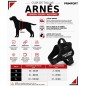 Harnais tactique personnalisé PRIMFORT pour grands chiens, réglable, noir, taille L (21-32 kg) avec le nom de votre chien. Harnais tactique personnalisé PRIMFORT pour grands chiens, réglable, noir, taille L (21-32 kg) avec le nom de votre chien.