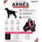 Harnais tactique personnalisé PRIMFORT pour grands chiens, réglable, rose, taille L (21-32 kg) avec le nom de votre chien. Harnais tactique personnalisé PRIMFORT pour grands chiens, réglable, rose, taille L (21-32 kg) avec le nom de votre chien.