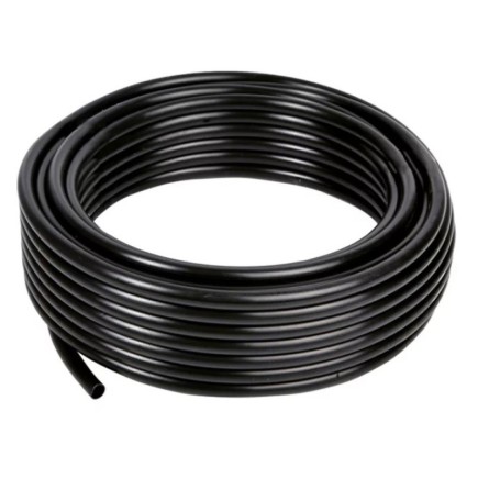 Tubo di irrigazione in PE 16 mm, nero pieno, 100 m | Primfort