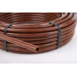 Tubería de Riego PE 16 mm Ciega Marrón Rollo 100 m Tubería de Riego PE 16 mm Ciega Marrón Rollo 100 m