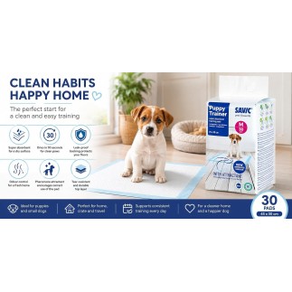 Achetez un pack de 30 tapis de dressage pour chiens de taille moyenne