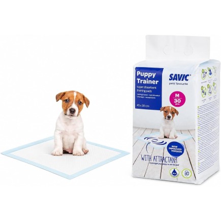 Achetez un pack de 30 tapis de dressage pour chiens de taille moyenne