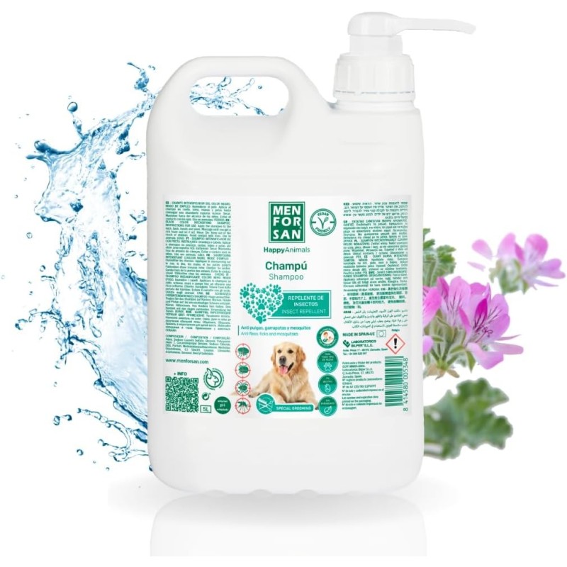 Champú repelente de insectos con citronela 5L Champú repelente de insectos con citronela 5L