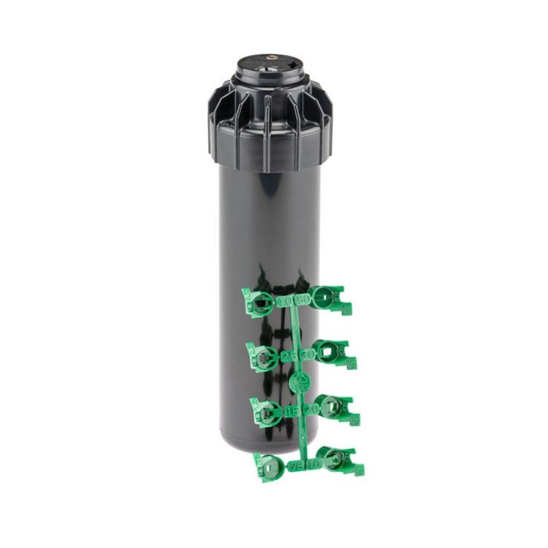 Irrigatore Hunter SRM-04. Gittata: da 4,00 a 9,40 metri. Filettatura femmina da 1/2".
