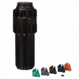 Compre o aspersor Hunter I-25-04-SS. Alcance de 11,90 a 21,60 metros. Rosca fêmea de 1".