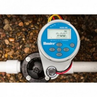Compre o controlador de irrigação Hunter NODE100 com solenóide de 9 V incluído