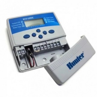 Comprar Programador de riego Eco Logic 6 estaciones Interior Hunter