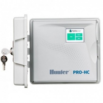 controlador de irrigação Wi-Fi externo Hunter Hydrawise HC de 12 zonas