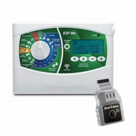 Achetez le programmateur ESP-MEU 4 + le module de liaison Wi-Fi Rain Bird