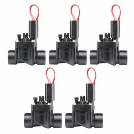 Electroválvula PGV-101 24V 1" Hunter con regulador de caudal (Pack de 5 unidades)