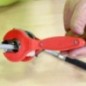 Cortador de tubos de refrigeração com sistema de catraca de 1/4 a 7/8