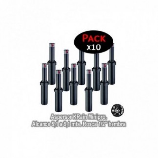 Comprar Aspersor KRain Minipro. Pack de 10. Aspersor de riego