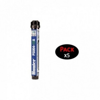 Compre o difusor Hunter PSU-04-12A. Pacote com 5 aspersores para irrigação de jardim.