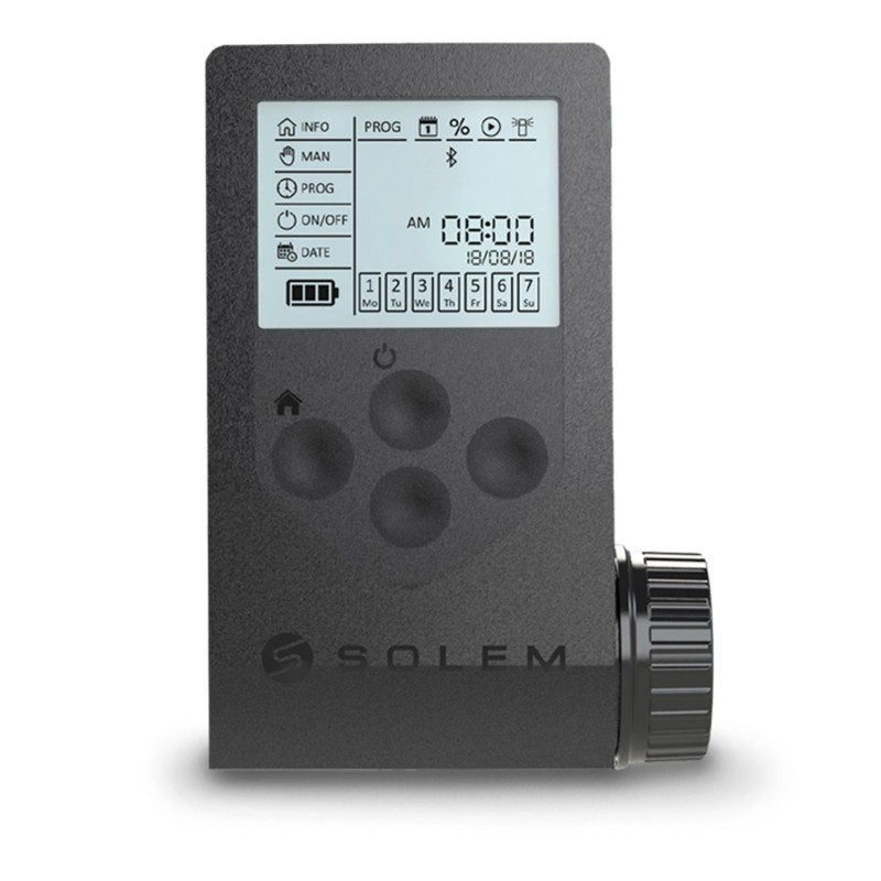 Programmateur Bluetooth 1 zone Solem Woobee - Irrigation autonome et intelligente