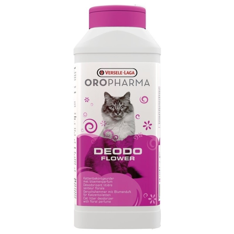 Déodorant pour litière pour chat Deodo Orophrama Floral 750gr Déodorant pour litière pour chat Deodo Orophrama Floral 750gr