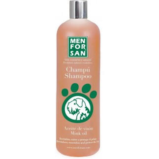 Acquista Menforsan Mink Oil Dog Shampoo - 1 litro