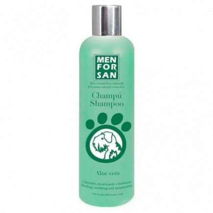 Achetez le shampoing Menforsan Aloe Vera pour chien - 1 litre