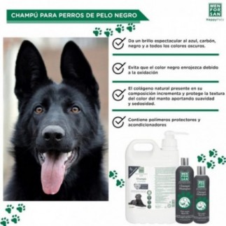 Compre shampoo Menforsan para cães de pelo preto, frasco de 300 ml